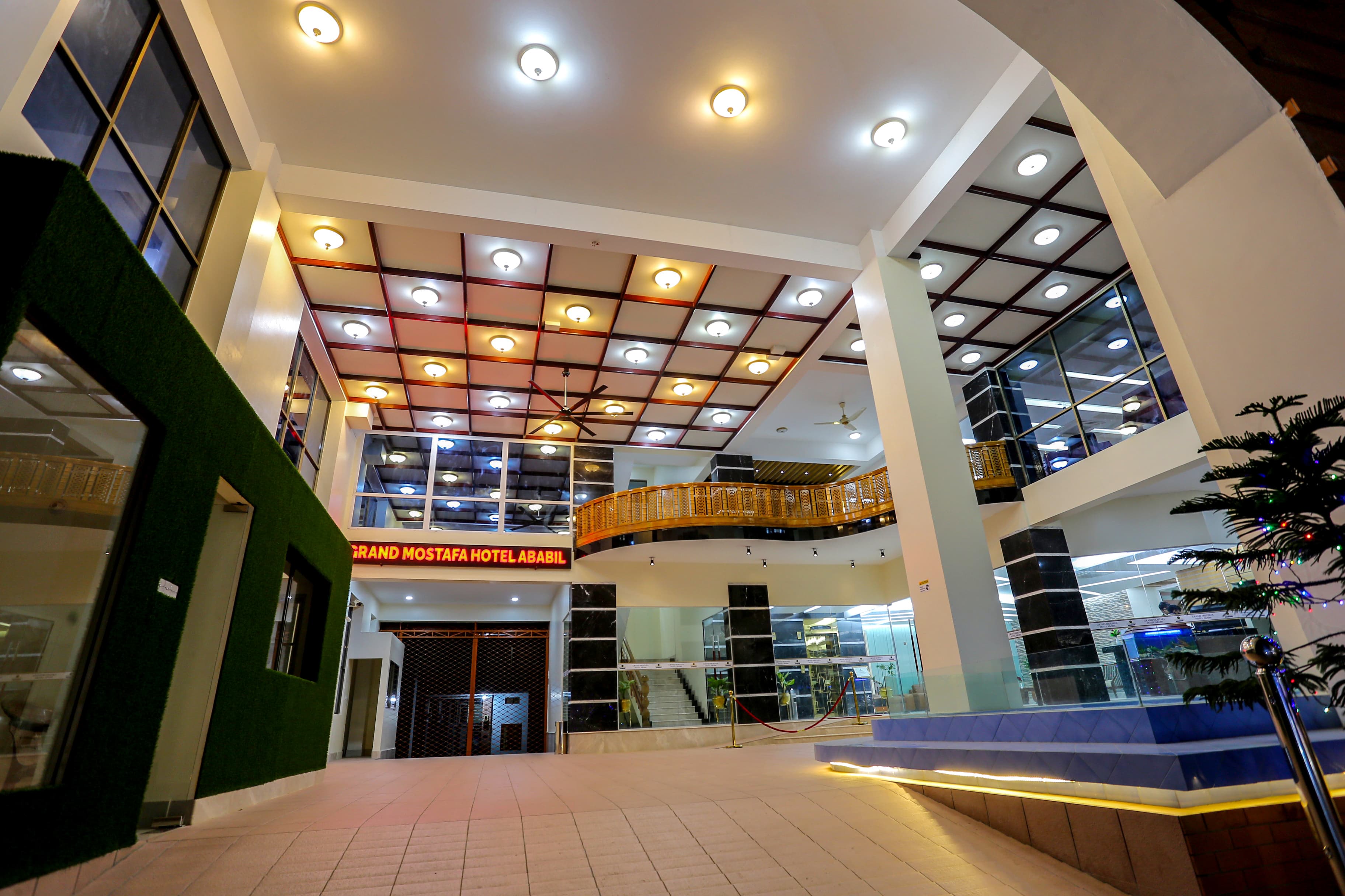 Luxury Hotel Lobby
